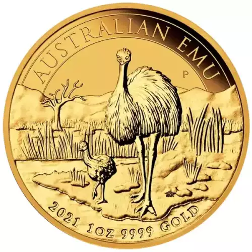 Australian Perth Mint Gold Emu, 1 oz - Misc. Dated (4)