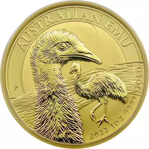 Australian Perth Mint Gold Emu, 1 oz - Misc. Dated (5)