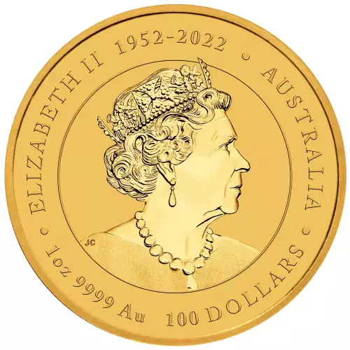 Australian Perth Mint Gold Lunar - Year of the Dragon, 1 oz - 2024