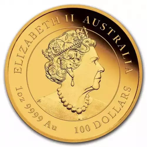 Australian Perth Mint Gold Lunar - Year of the OX, 1 oz - 2021 (2)