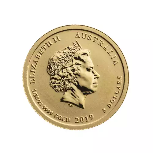 Australian Perth Mint Gold Lunar - Year of the Pig, 1/20 oz - 2019 (4)