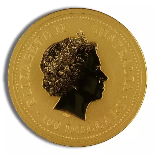 Australian Perth Mint Gold Lunar - Year of the Rabbit, 1 oz - 1999 (2)