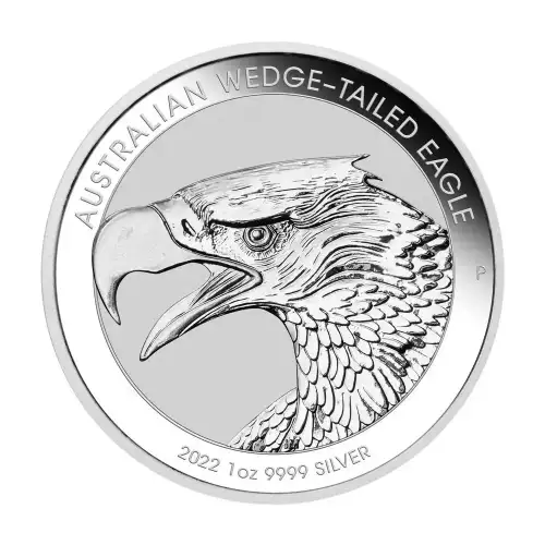 Australian Perth Mint Silver Wedge Tailed Eagle 1oz, Misc. Dated (3)