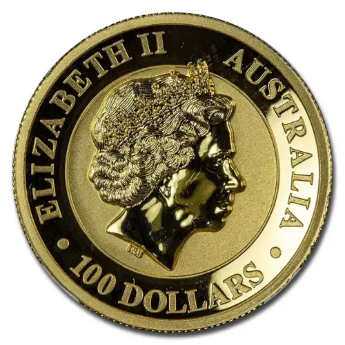 Australian 'Proof High Relief' Wedge-Tailed Eagle Gold Coin, 1 oz - 2017