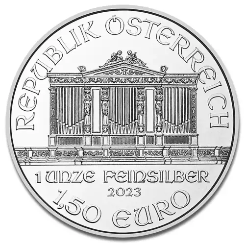 Austrian 1oz Silver Philharmonic - 2023 (2)