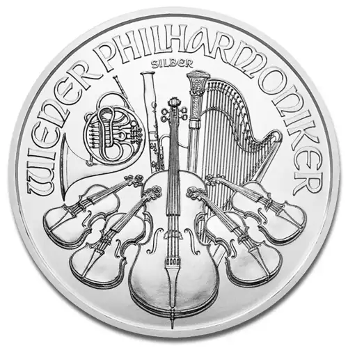 Austrian 1oz Silver Philharmonic - 2023