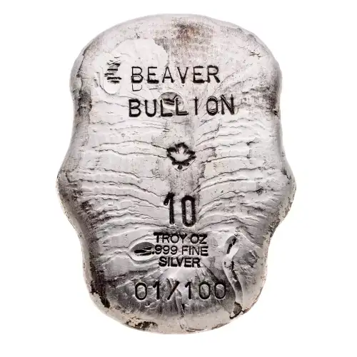 Beaver Bullion - 10 oz Silver Celtic Skull (5)