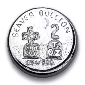 Beaver Bullion - 2 oz Silver Halloween Round (2)