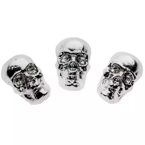 Beaver Bullion - 2 oz Silver Skull (4)