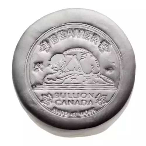 Beaver Bullion - 20 oz Silver Beaver Round