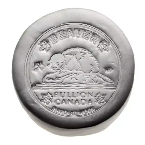 Beaver Bullion - 20 oz Silver Beaver Round