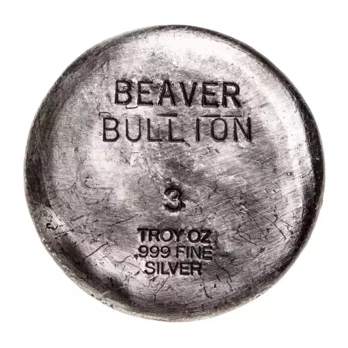 Beaver Bullion - 3 oz Silver Antique Cobra  (3)