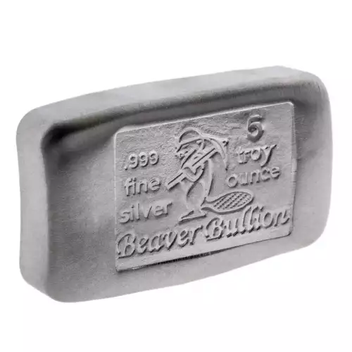 Beaver Bullion - 5 oz Silver Bar (4)