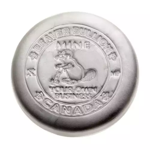 Beaver Bullion - 5 oz Silver Round MYOB