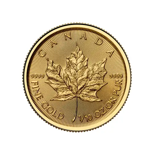Canadian Gold Maple Leaf 1/10 oz 9999 - 2026 (2)