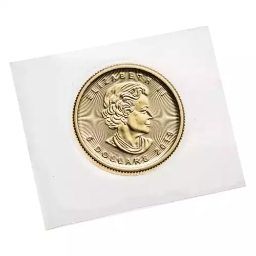 Canadian Gold Maple Leaf, 1/10 oz 9999 - Backdated