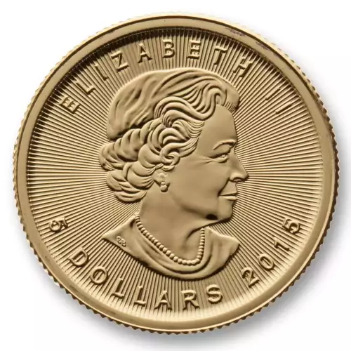 Canadian Gold Maple Leaf, 1/10 oz 9999 - Backdated (4)