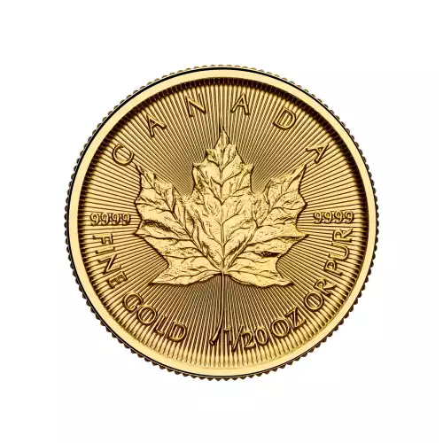 Canadian Gold Maple Leaf, 1/20 oz 9999 - Backdated [DUPLICATE for #545527] (2)