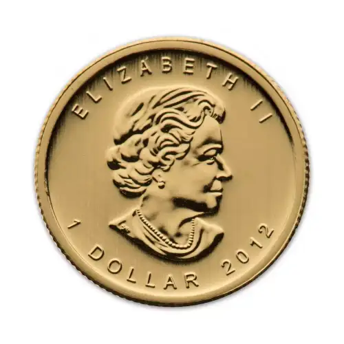 Canadian Gold Maple Leaf 1/20 oz - Backdated (2)