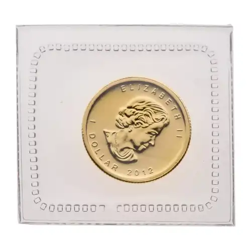 Canadian Gold Maple Leaf 1/20 oz - Backdated (3)