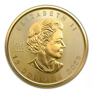 Canadian Gold Maple Leaf 1/4 oz 9999 - 2023 (2)