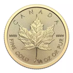 Canadian Gold Maple Leaf 1/4 oz 9999 - 2024 (2)