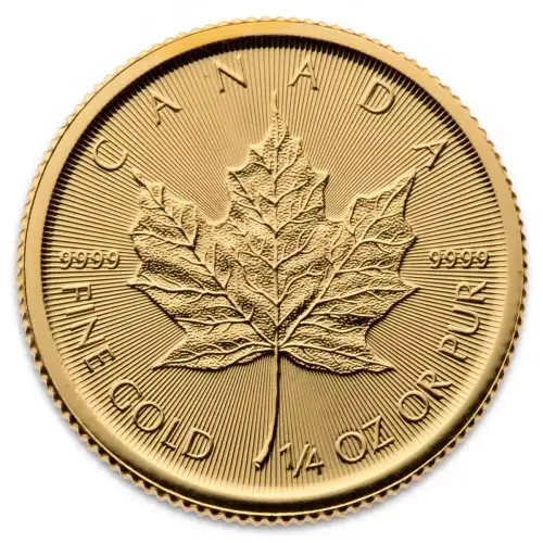 Canadian Gold Maple Leaf 1/4oz .9999 - Backdated (3)