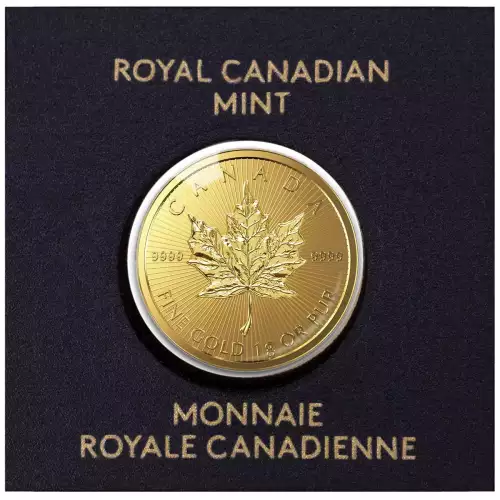 Canadian Gold Maple Leaf, 1 gram 9999 (MapleGram25) - Backdated (4)