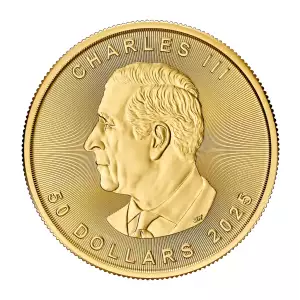 Canadian Gold Maple Leaf 1 oz 9999 - 2025 (2)