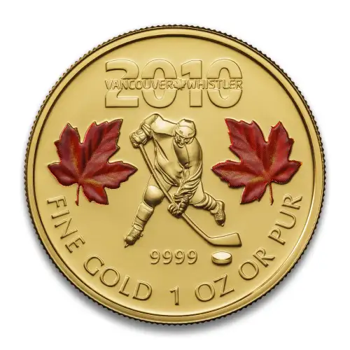 Canadian Gold Maple Leaf 'Special Edition' Olympic 3 Coin Set .9999, 2008-2010 (7)