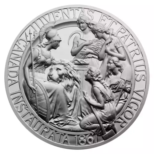 Canadian Heritage Medal Series: 1867-2017 Confederation, 10 oz