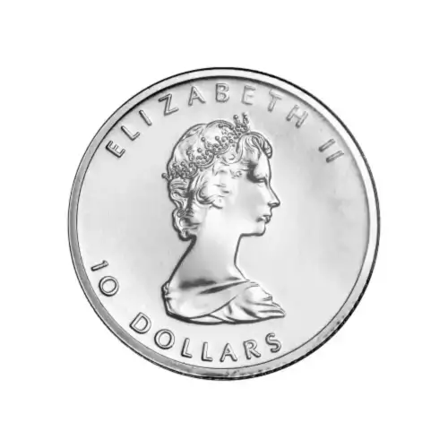 Canadian Platinum Maple Leaf 1/4oz - Backdated