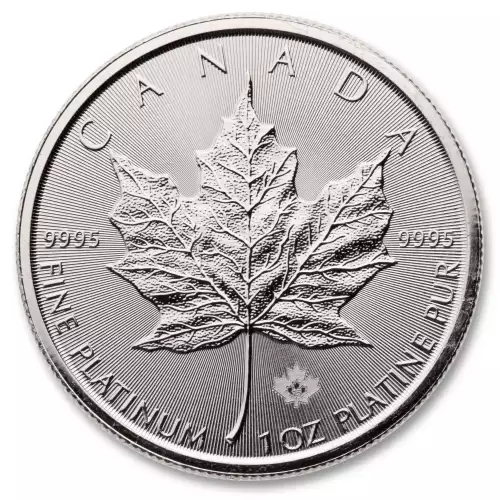 Canadian Platinum Maple Leaf 1oz - Backdated (4)