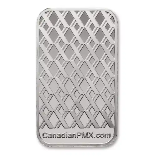 Canadian PMX Silver Bar 1 oz (2)