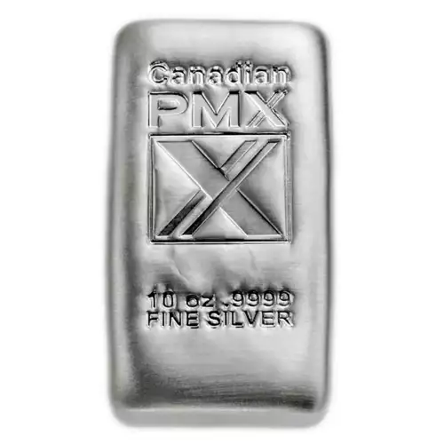 Canadian PMX Silver Bar 10 oz - Casted (4)