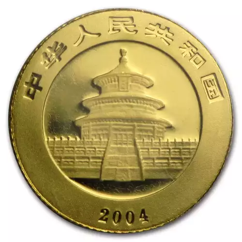 Chinese Gold Panda, 1/20 oz - Backdated