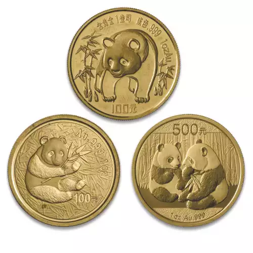 Chinese Gold Panda, 1 oz - Backdated (2)