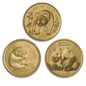 Chinese Gold Panda, 1 oz - Backdated (2)