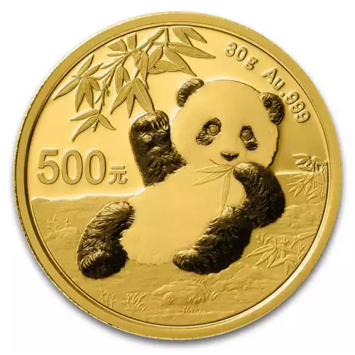 Chinese Gold Panda, 1oz / 30g - Backdated (5)