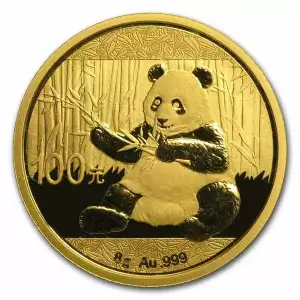 Chinese Gold Panda,  8 gram - Backdated (3)