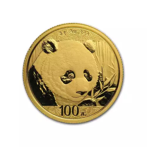 Chinese Gold Panda,  8 gram - Backdated (2)