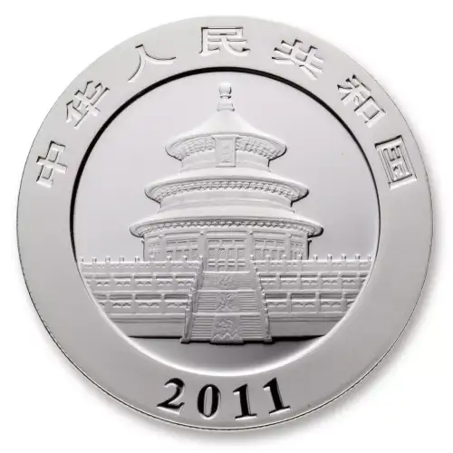 Chinese Silver Panda 1oz / 30g - Misc. Dated  (4)