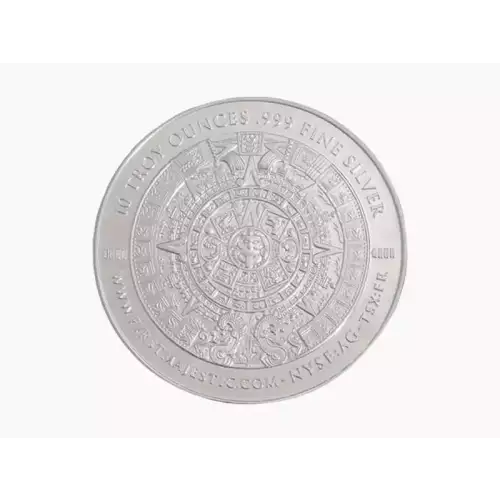 First Majestic Silver Mayan Round Set, 18 oz (4)