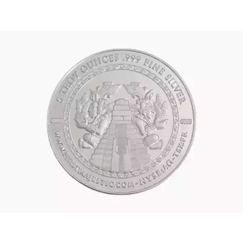 First Majestic Silver Mayan Round Set, 18 oz (5)