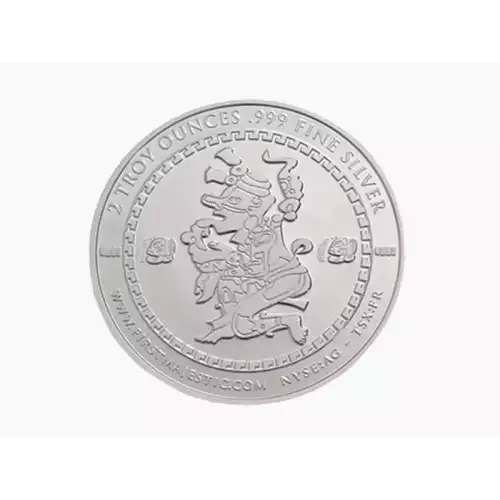 First Majestic Silver Mayan Round Set, 18 oz (3)