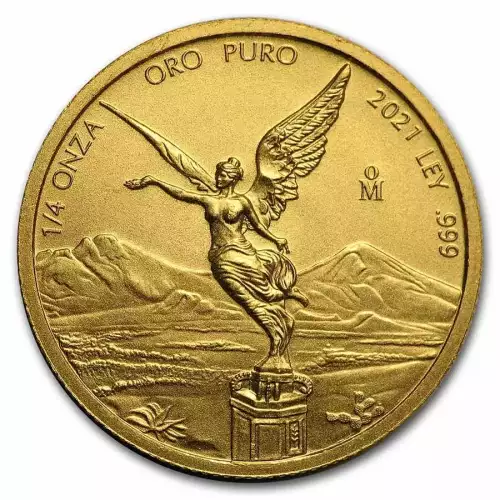 Mexican Gold Libertad, 1/4 oz - Backdated (2)