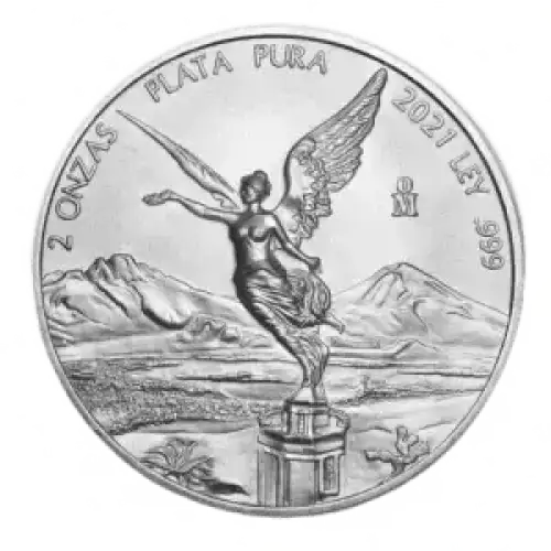 Mexican Silver 2 oz. Libertad - Misc. Dates