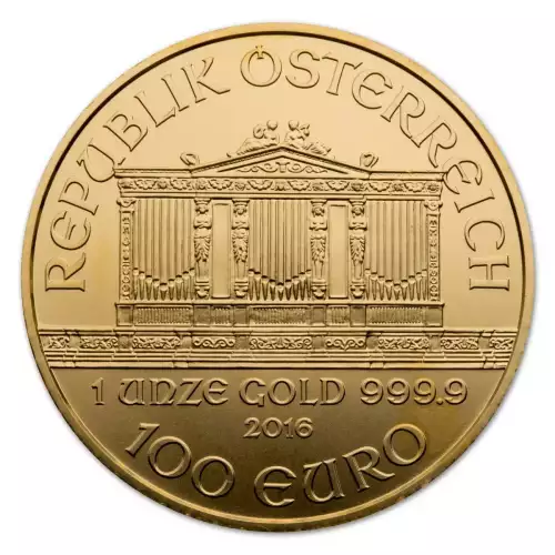 Misc. Dated (Backdated) Austrian Gold Philharmonic 1 oz .9999 (3)