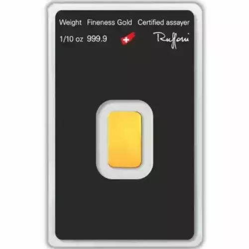 Misc Minted Gold Bar, 1/10 oz (2)