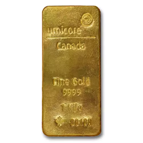 Misc Minted Gold Bar, 1 Kilo .999/.9999